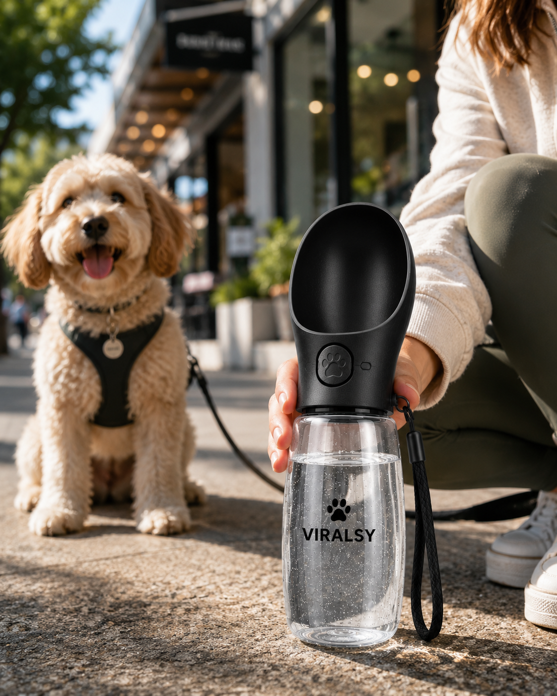 VIRALSY™ Tragbare Hundetrinkflasche